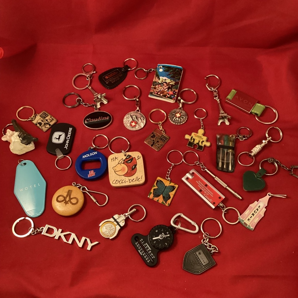 Various keychain lot